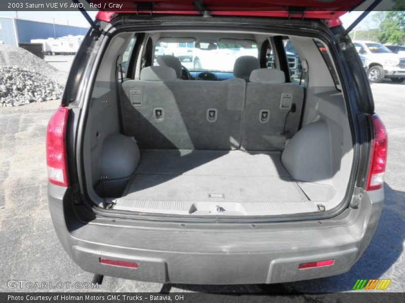 Red / Gray 2003 Saturn VUE V6 AWD