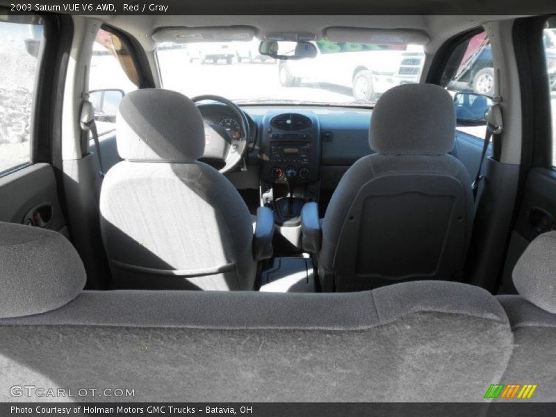 Red / Gray 2003 Saturn VUE V6 AWD