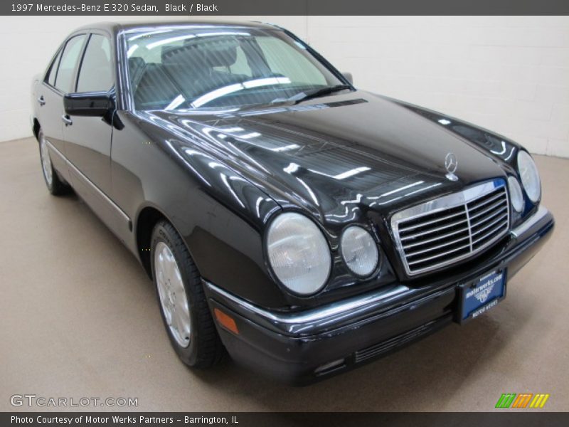 Black / Black 1997 Mercedes-Benz E 320 Sedan