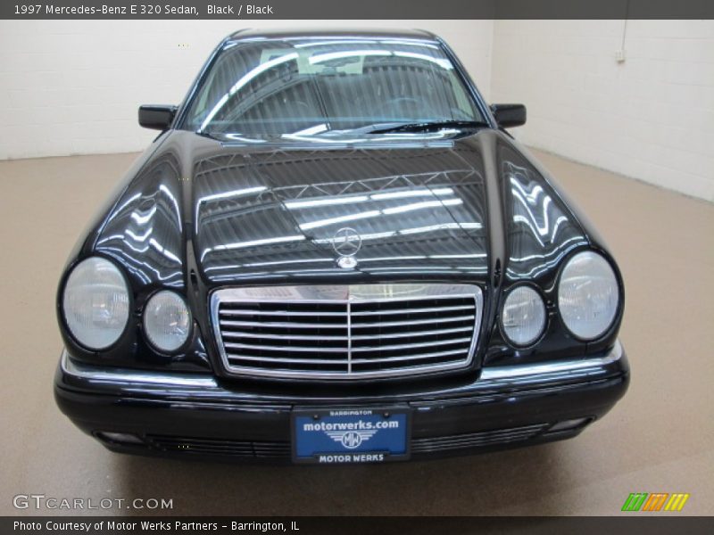 Black / Black 1997 Mercedes-Benz E 320 Sedan