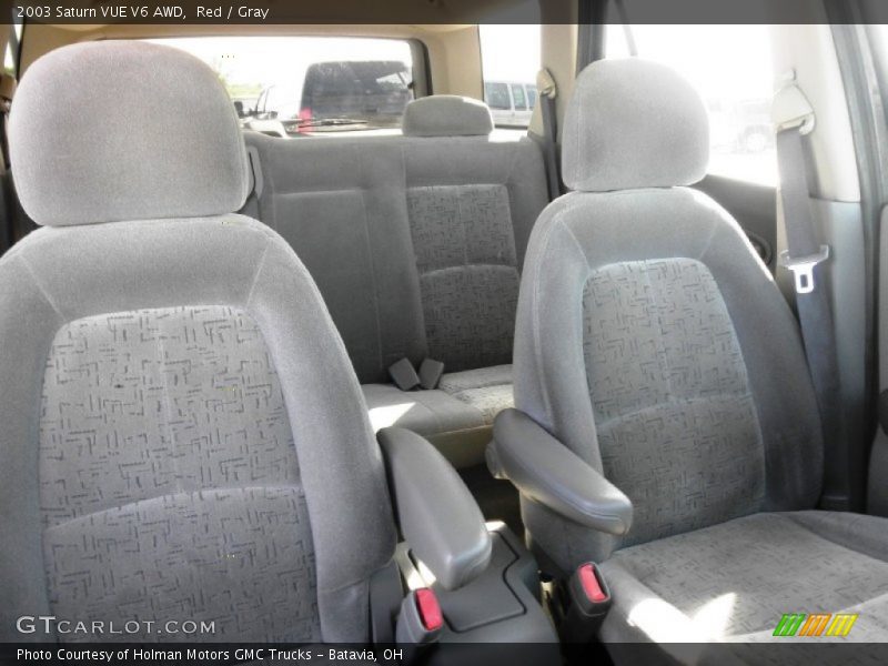 Red / Gray 2003 Saturn VUE V6 AWD
