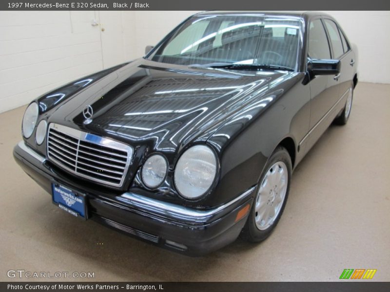 Black / Black 1997 Mercedes-Benz E 320 Sedan