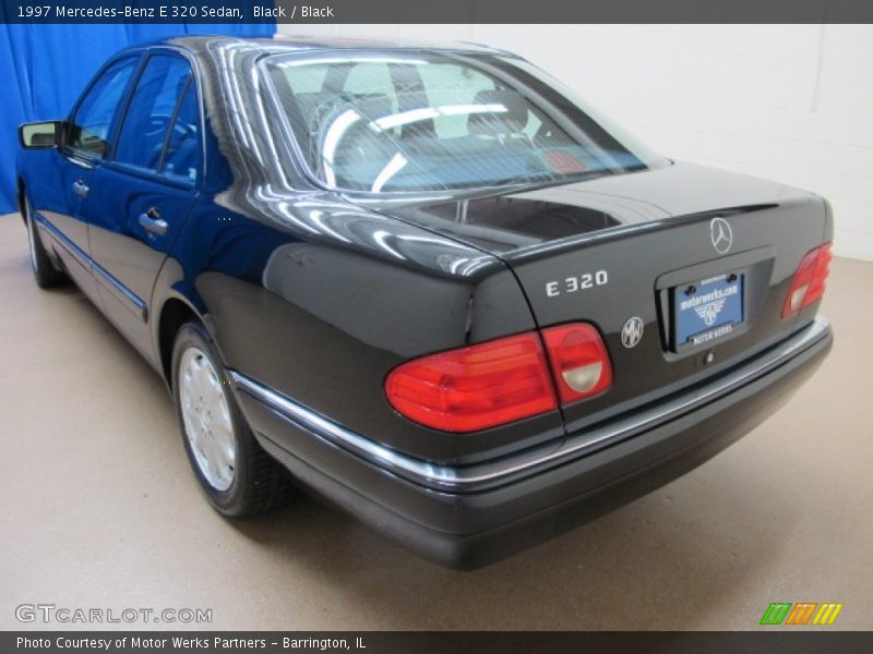 Black / Black 1997 Mercedes-Benz E 320 Sedan