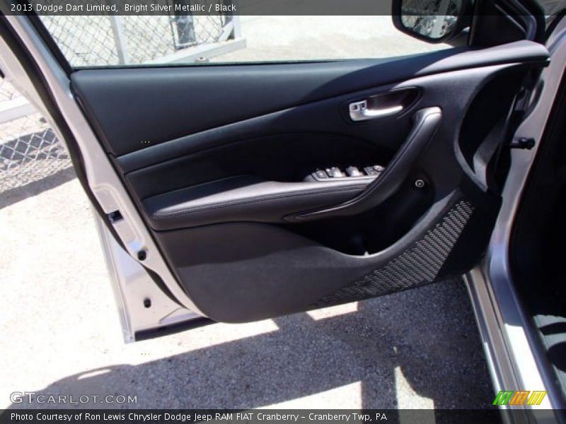 Bright Silver Metallic / Black 2013 Dodge Dart Limited