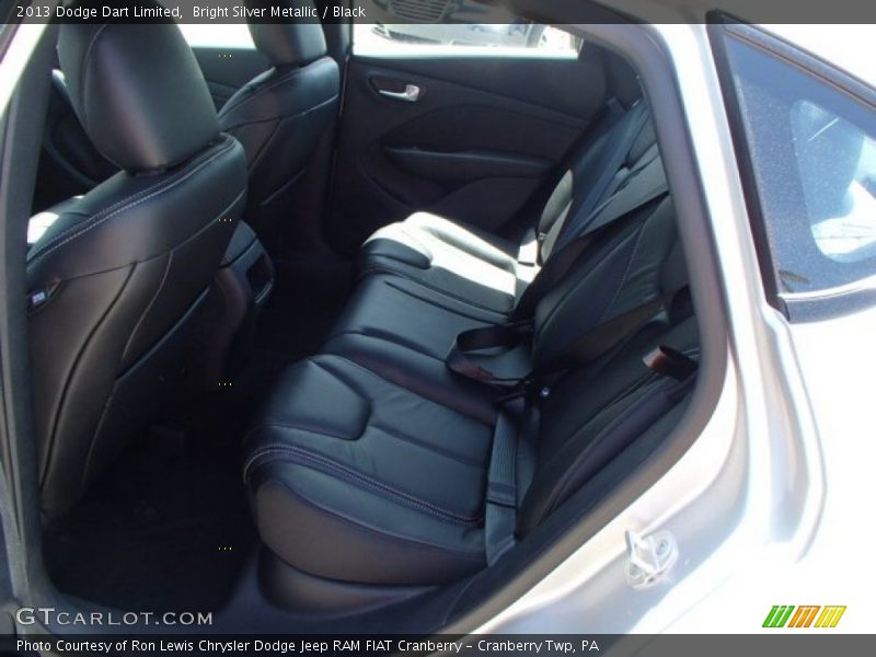 Bright Silver Metallic / Black 2013 Dodge Dart Limited