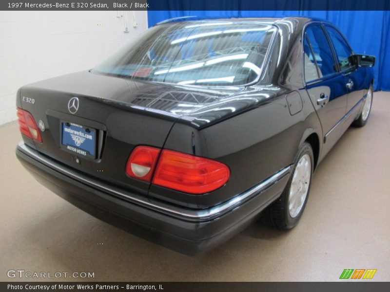 Black / Black 1997 Mercedes-Benz E 320 Sedan