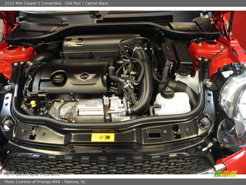 Chili Red / Carbon Black 2013 Mini Cooper S Convertible