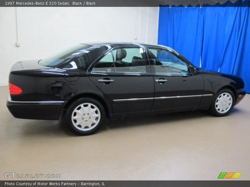 Black / Black 1997 Mercedes-Benz E 320 Sedan
