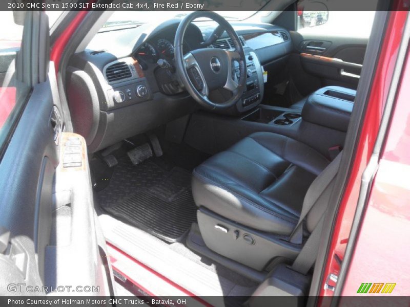 Fire Red / Ebony 2010 GMC Sierra 1500 SLT Extended Cab 4x4