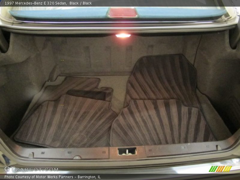 Black / Black 1997 Mercedes-Benz E 320 Sedan
