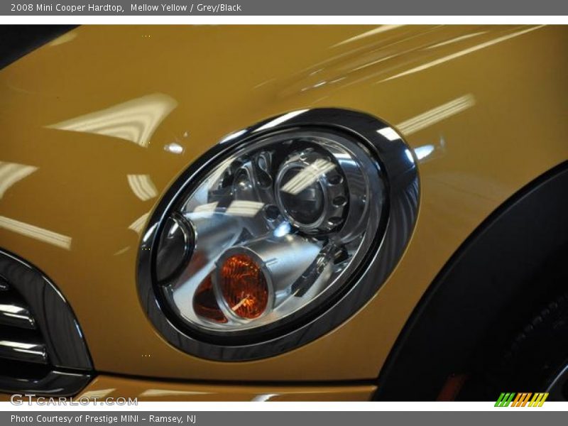 Mellow Yellow / Grey/Black 2008 Mini Cooper Hardtop