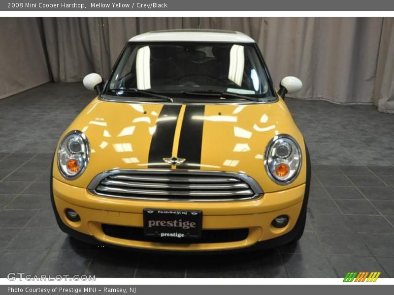 Mellow Yellow / Grey/Black 2008 Mini Cooper Hardtop