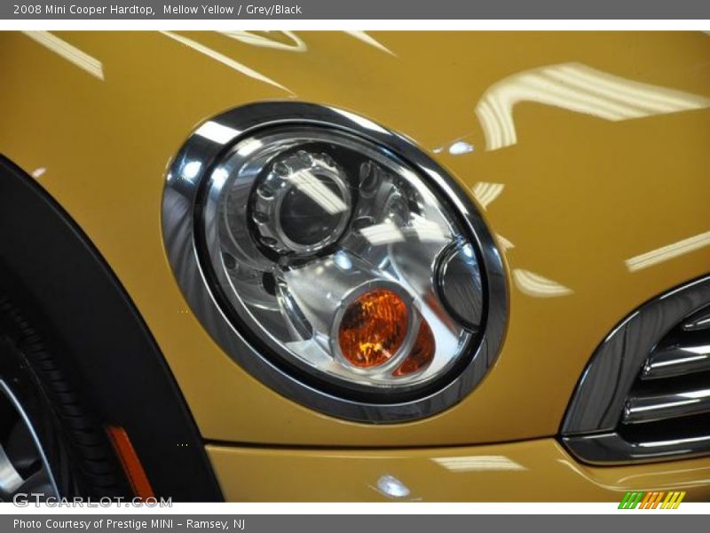 Mellow Yellow / Grey/Black 2008 Mini Cooper Hardtop