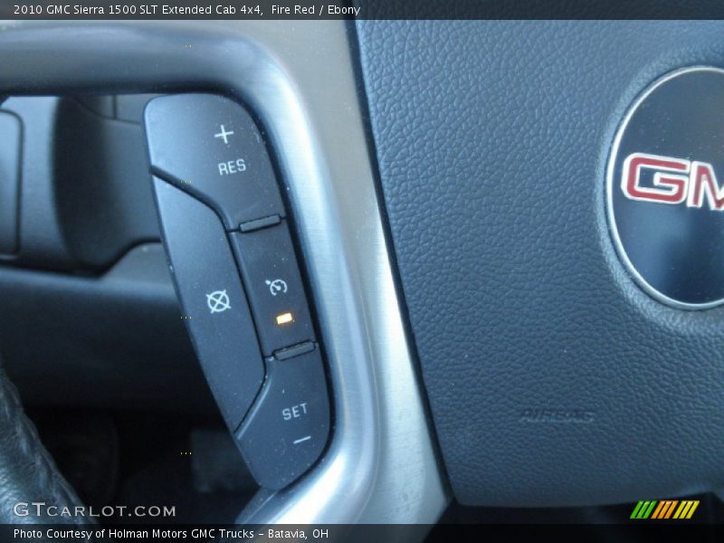 Fire Red / Ebony 2010 GMC Sierra 1500 SLT Extended Cab 4x4
