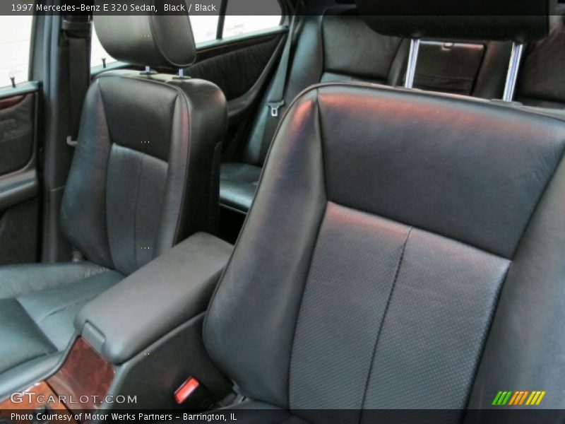 Black / Black 1997 Mercedes-Benz E 320 Sedan