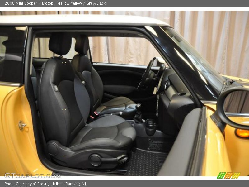 Mellow Yellow / Grey/Black 2008 Mini Cooper Hardtop