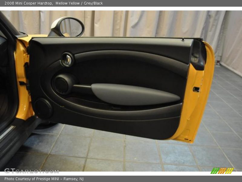Mellow Yellow / Grey/Black 2008 Mini Cooper Hardtop