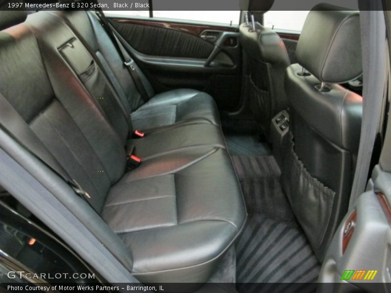 Black / Black 1997 Mercedes-Benz E 320 Sedan