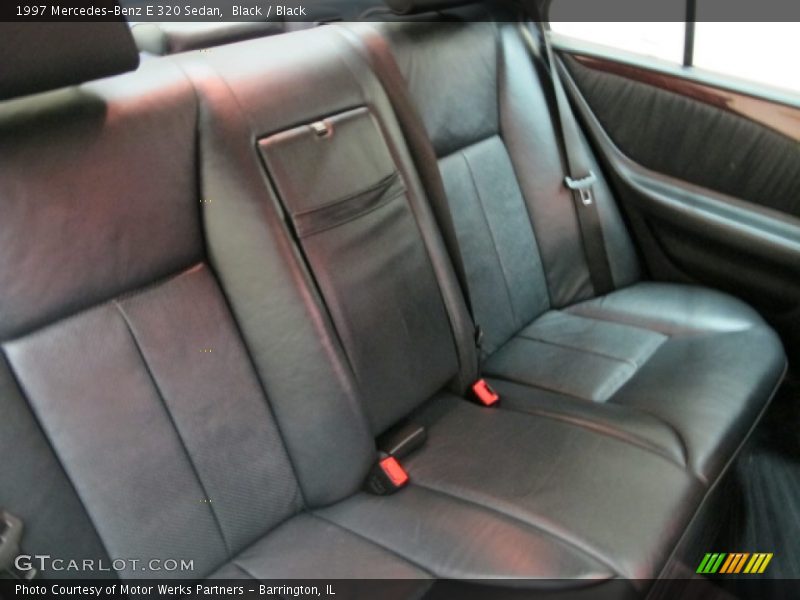 Black / Black 1997 Mercedes-Benz E 320 Sedan