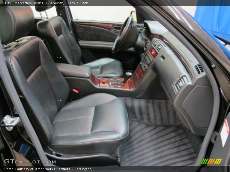 Black / Black 1997 Mercedes-Benz E 320 Sedan