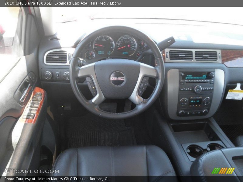 Fire Red / Ebony 2010 GMC Sierra 1500 SLT Extended Cab 4x4