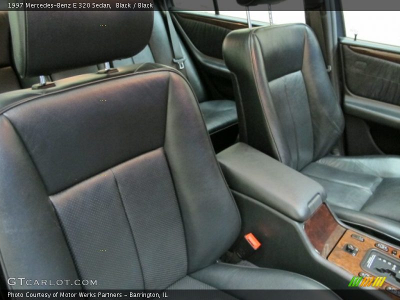 Black / Black 1997 Mercedes-Benz E 320 Sedan