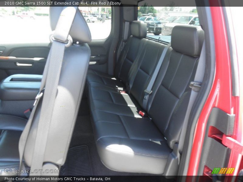 Fire Red / Ebony 2010 GMC Sierra 1500 SLT Extended Cab 4x4