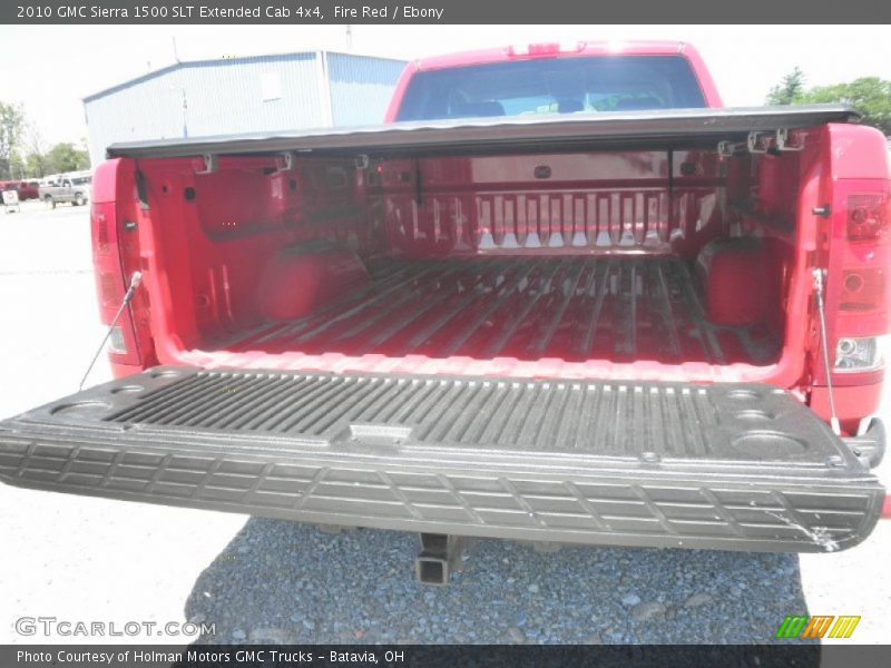 Fire Red / Ebony 2010 GMC Sierra 1500 SLT Extended Cab 4x4