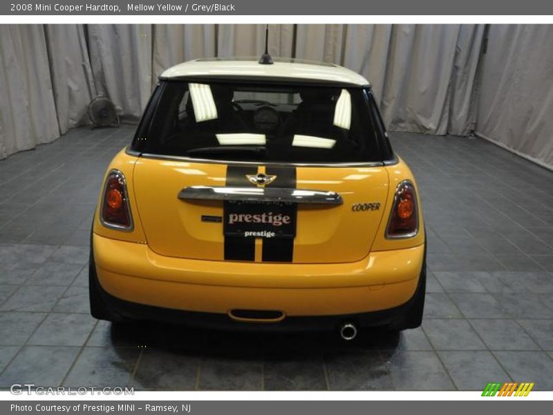 Mellow Yellow / Grey/Black 2008 Mini Cooper Hardtop