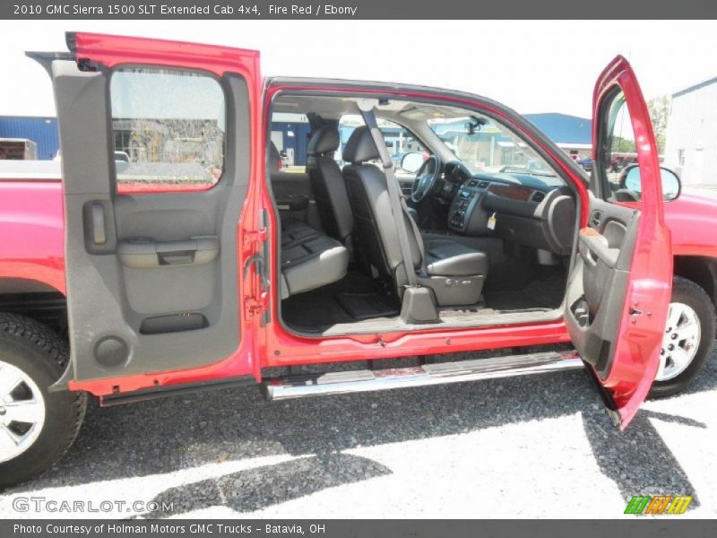 Fire Red / Ebony 2010 GMC Sierra 1500 SLT Extended Cab 4x4