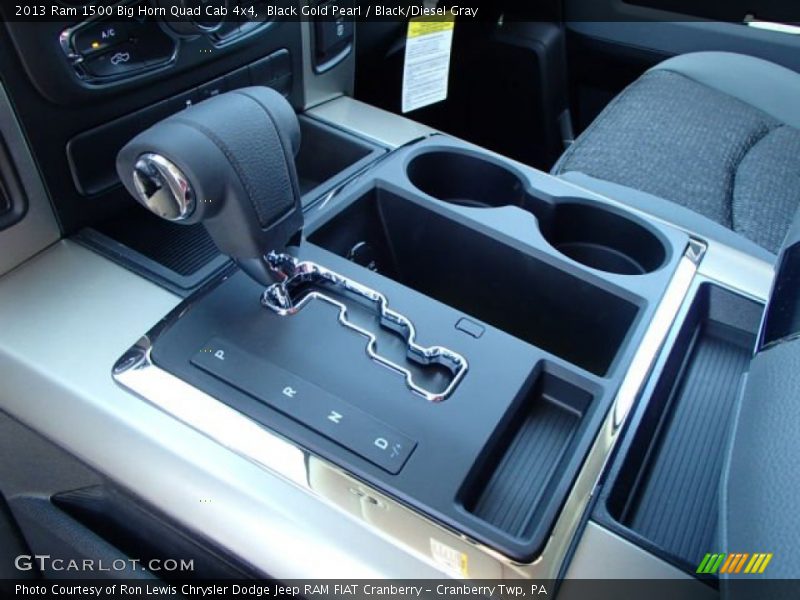 Black Gold Pearl / Black/Diesel Gray 2013 Ram 1500 Big Horn Quad Cab 4x4