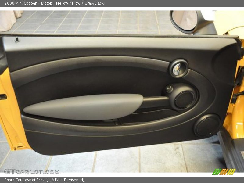 Mellow Yellow / Grey/Black 2008 Mini Cooper Hardtop