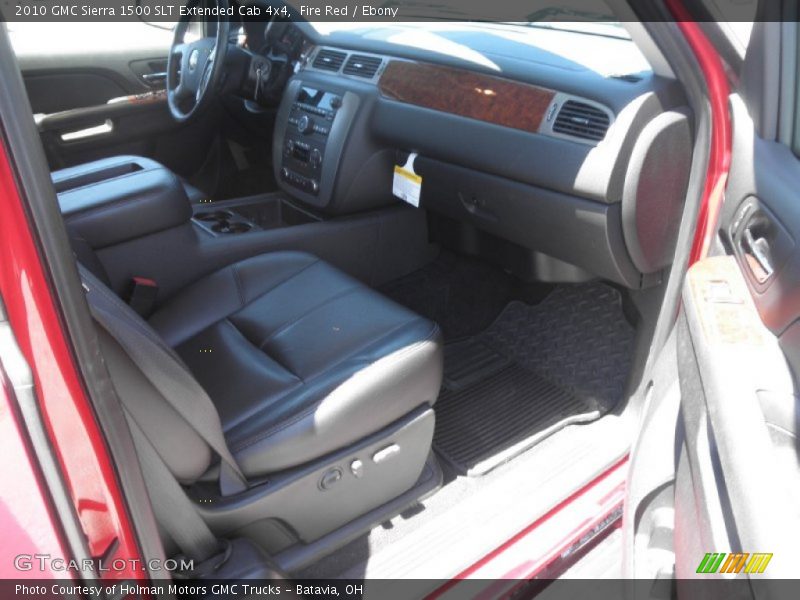 Fire Red / Ebony 2010 GMC Sierra 1500 SLT Extended Cab 4x4