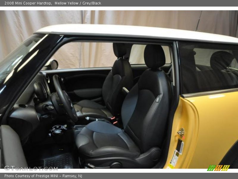 Mellow Yellow / Grey/Black 2008 Mini Cooper Hardtop