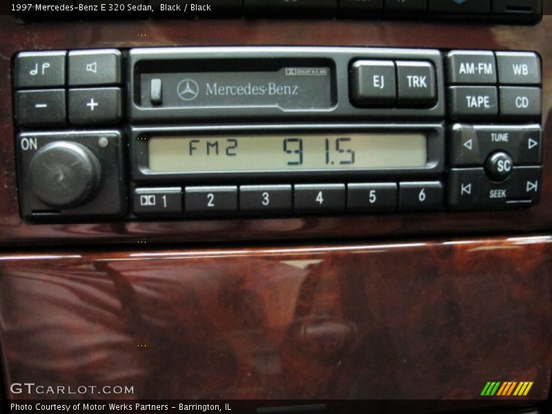 Black / Black 1997 Mercedes-Benz E 320 Sedan