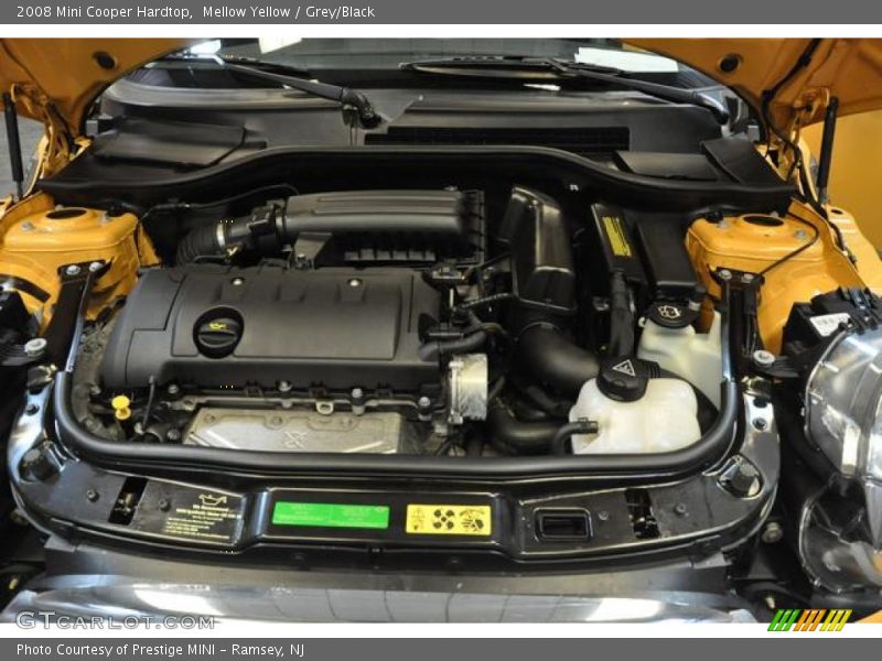 Mellow Yellow / Grey/Black 2008 Mini Cooper Hardtop