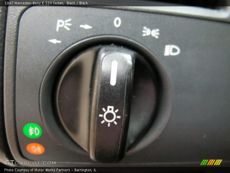 Black / Black 1997 Mercedes-Benz E 320 Sedan