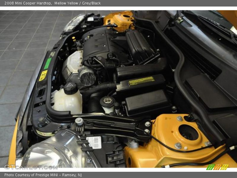 Mellow Yellow / Grey/Black 2008 Mini Cooper Hardtop