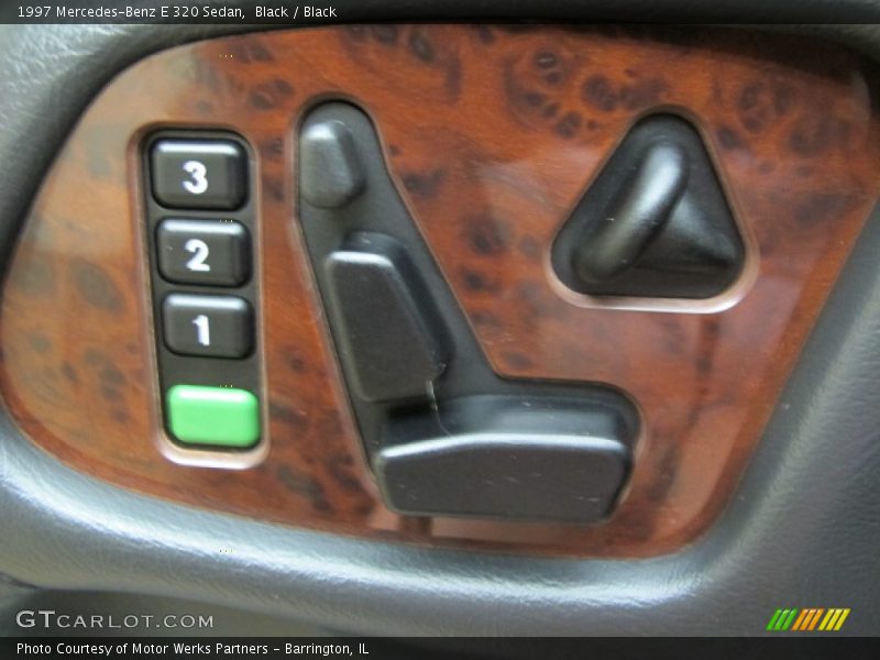 Black / Black 1997 Mercedes-Benz E 320 Sedan