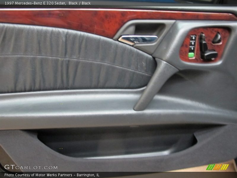 Black / Black 1997 Mercedes-Benz E 320 Sedan
