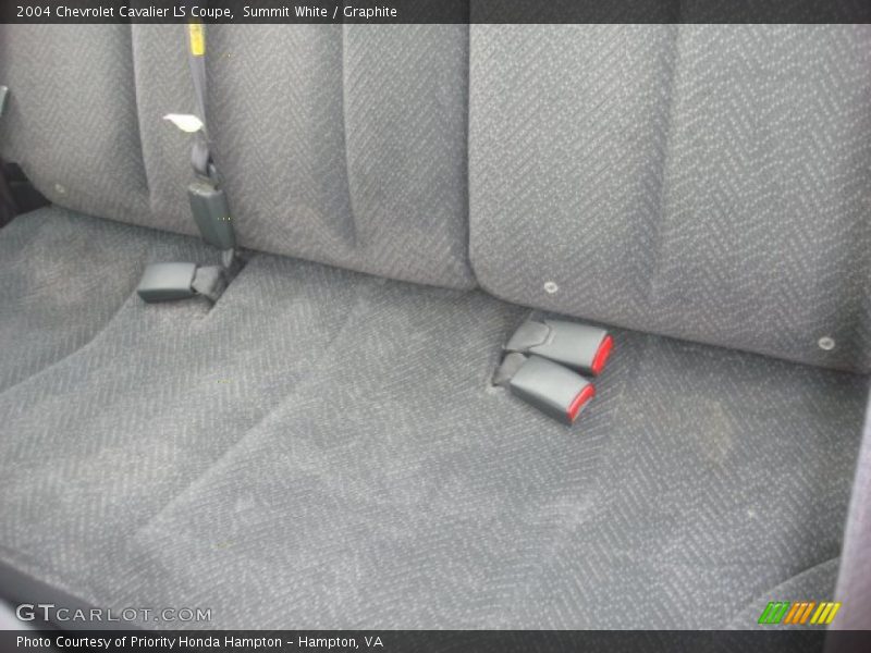Summit White / Graphite 2004 Chevrolet Cavalier LS Coupe