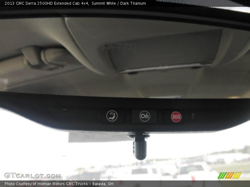 Summit White / Dark Titanium 2013 GMC Sierra 2500HD Extended Cab 4x4