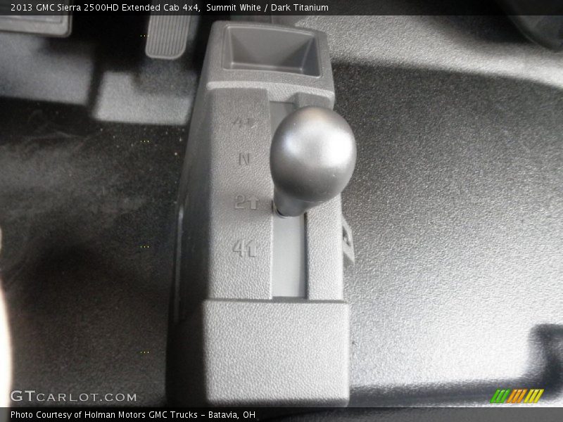 Summit White / Dark Titanium 2013 GMC Sierra 2500HD Extended Cab 4x4