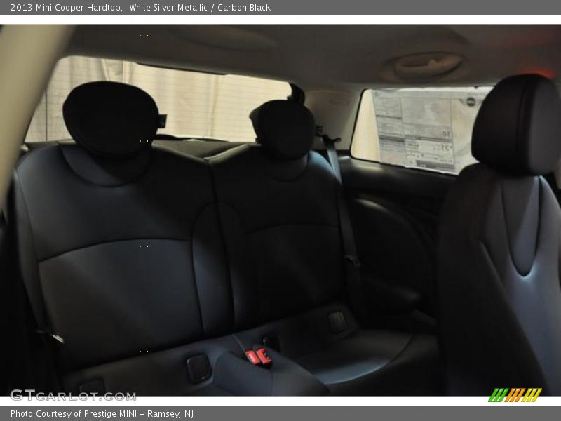 White Silver Metallic / Carbon Black 2013 Mini Cooper Hardtop