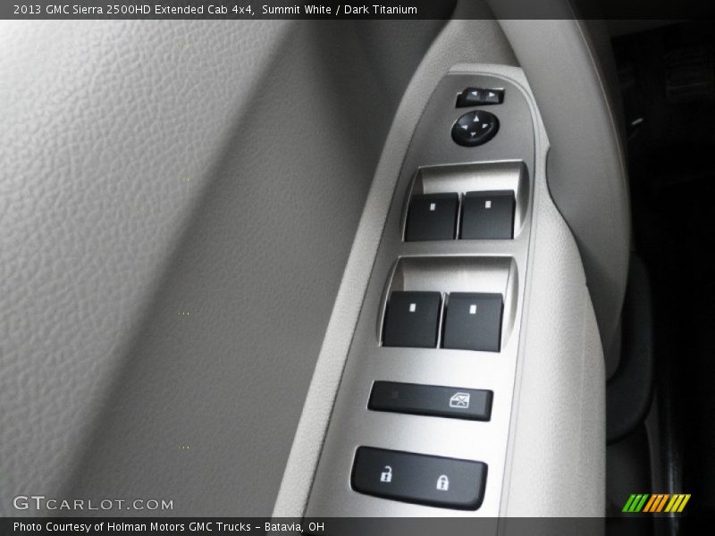 Summit White / Dark Titanium 2013 GMC Sierra 2500HD Extended Cab 4x4