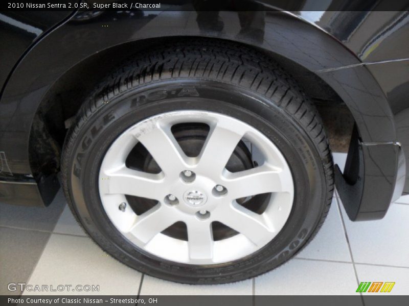 Super Black / Charcoal 2010 Nissan Sentra 2.0 SR
