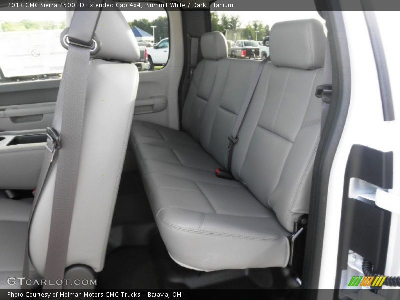 Summit White / Dark Titanium 2013 GMC Sierra 2500HD Extended Cab 4x4