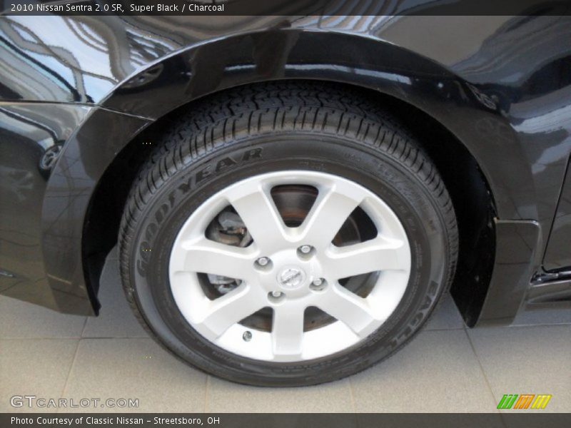 Super Black / Charcoal 2010 Nissan Sentra 2.0 SR