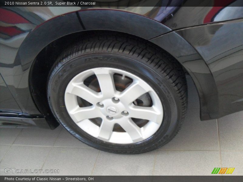 Super Black / Charcoal 2010 Nissan Sentra 2.0 SR