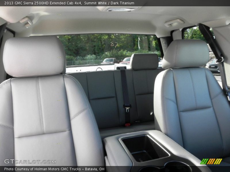 Summit White / Dark Titanium 2013 GMC Sierra 2500HD Extended Cab 4x4